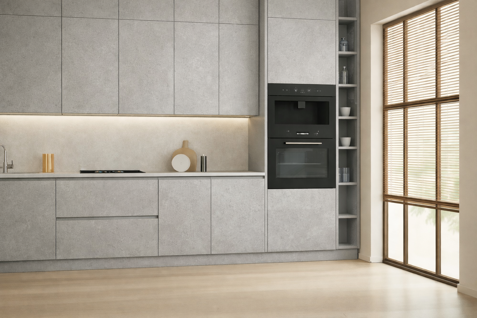 Soft Touch Kapak (Açık Beton Dokulu) Ürün Görseli